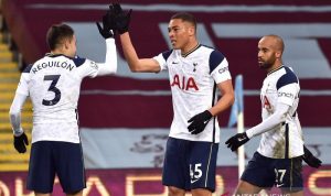 Tottenham Hotspur Menang 2-1 di Kandnag Aston Villa