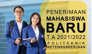 Dibuka 1 Juni 2021, Pendaftaran Mahasiswa Baru di Polteknaker Gratis