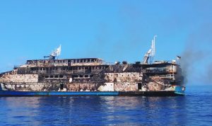 Kapal Terbakar di Maluku Utara, Semua Penumpang Selamat