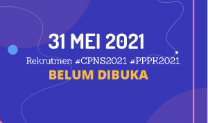 BKN Tegaskan, 31 Mei 2021 Pendaftaran CPNS 2021 dan PPPK Belum Dibuka