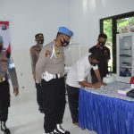 Bid Propam Polda Sulteng Tes Urine dan Gaktibplin di Sigi