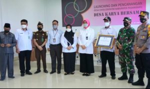 Wabup Pasangkayu Launching Desa Karya Bersama Sebagai Desa Cantik