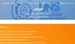 Cara Cek Pengumuman Seleksi Mandiri UNS 2021 Lengkap dengan Linknya