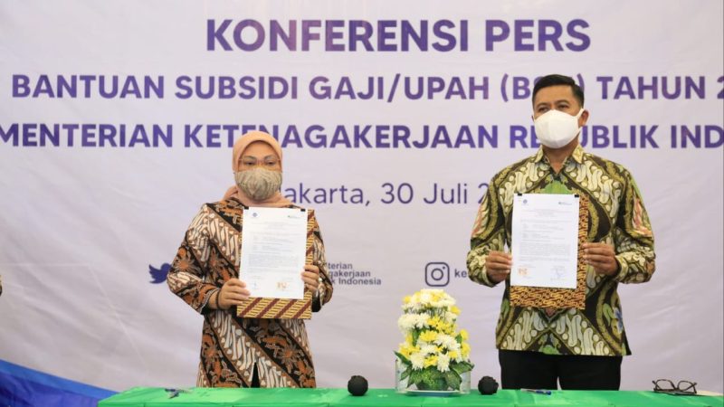 Kemnaker Terima Data BSU 2021, Ini Kriteria Calon Penerima Subsidi Gaji