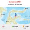 Gempa Terkini M5,9 Guncang Tojo Unauna, Tidak Berpotensi Tsunami