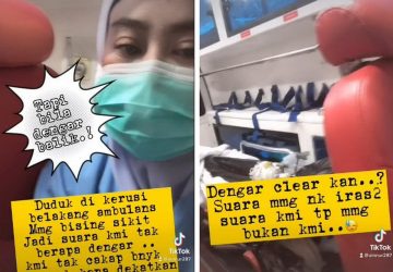 MERINDING! Ada Suara Nyanyian Misterius di Dalam Ambulans Nakes Malaysia Ini