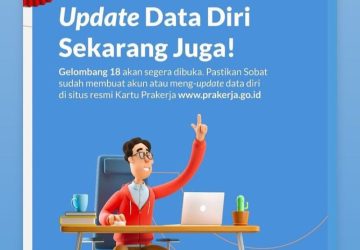 Pendaftaran Prakerja Gelombang 18 akan Dibuka, Segera Update Data Diri di prakerja.go.id Sekarang