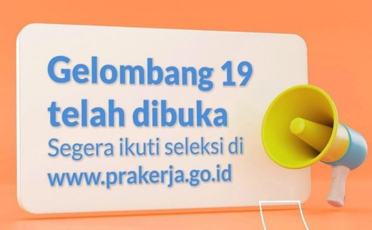 Sudah Dibuka, Buruan Daftar Kartu Prakerja Gelombang 19, Kuota Terbatas