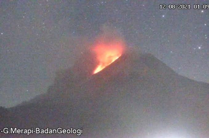 Aktivitas Erupsi Merapi Masih Tinggi,  Badan Geologi Pertahankan Status Siaga
