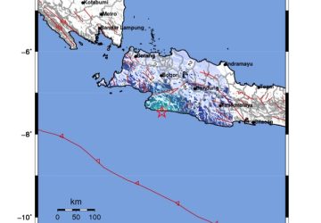 Gempa Terkini M4.8 Guncang Sukabumi tidak Berpotensi Tsunami