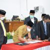 Bupati dan DPRD Sigi Tanda Tangani KUA-PPAS Perubahan Tahun 2021