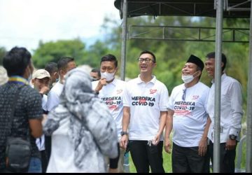 NU Sulteng Dampingi Stafsus Presiden, Sukseskan Vaksinasi Massal di Untad