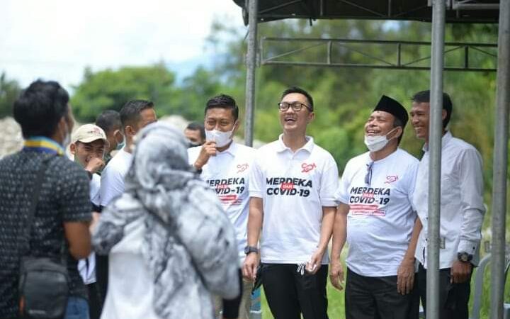 NU Sulteng Dampingi Stafsus Presiden, Sukseskan Vaksinasi Massal di Untad