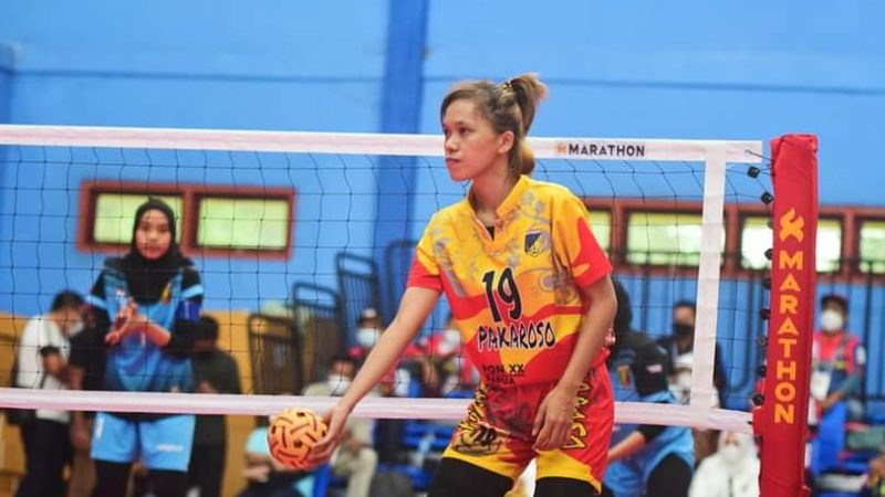 Semi Final Takraw PON XX Papua: Tim Putri Sulteng Bertemu Jawa Barat