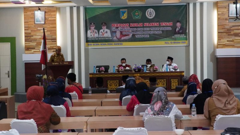 Anggota DPRD Sulteng Hadiri Pelepasan Kafilah STQH Nasional