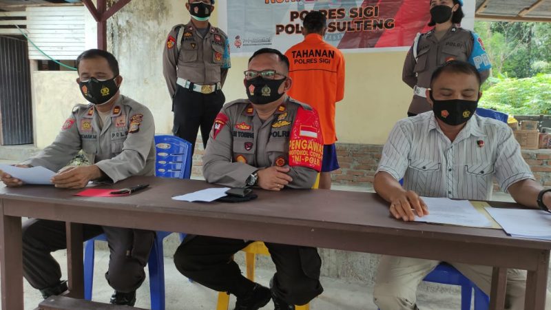 Polsek Dolo Tangkap Terduga Pelaku Penikaman di Walatana, Sigi