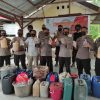 Polsek Dolo Amankan 250 Liter Miras