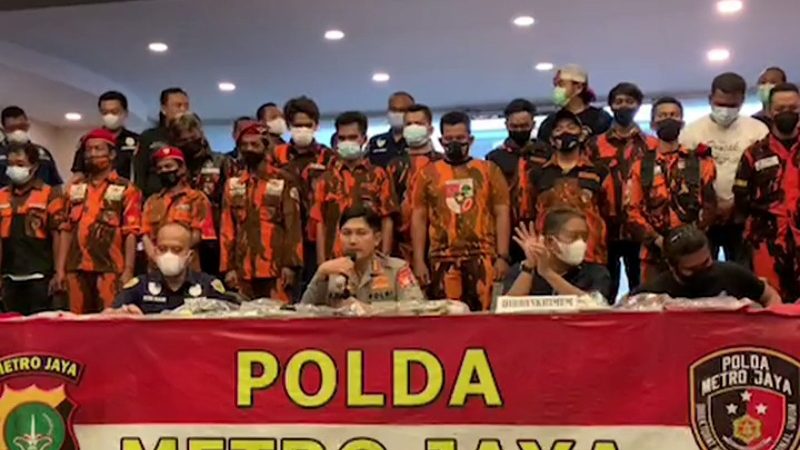 9 Oknum Anggota Pemuda Pancasila Ditahan Terkait Pengeroyokan Perwira Polisi