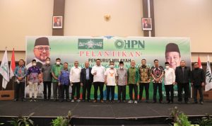 DPRD Sulteng Hadiri Pelantikan Pengurus Wilayah HPN Provinsi Periode 2021-2026