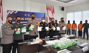 Polda Sulteng Ungkap Penyelundupan Sabu 29 Kg Asal Malaysia di Pantai Barat