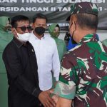 Anggota DPRD Sulteng Hadiri Penjemputan Pangdam XIII/mdk dan Dandrem 132 Tadulako