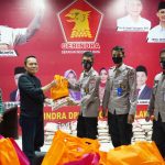 Fraksi Gerindra DPRD Sulteng Bagikan Paket Ramadhan