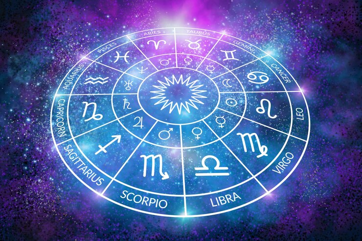 astrology zodiac circle background cosmos space science stars planets esoteric knowledge ruler planets twelve signs zodiac 101969 2042
