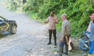 Dugaan Pungli di Jalan Rusak, Kapolsek Kulawi Gelar Patroli