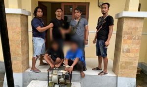 Polisi Amankan Dua Pemuda di Sigi Usai Gasak Mesin Alkon