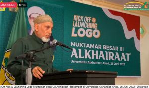 Ketum PB Alkhairaat Luncurkan Logo Muktamar Besar XI