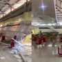 Atap Gedung PKK Kantor Gubernur Sulbar Roboh Akibat Gempa Mamuju M5,8