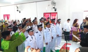Kedes Terpilih di Kecamatan Papeti Resmi di Lantik