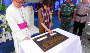Gereja Katolik Stasi Santo Yosep Baruga Lamala Resmi Dimanfaatkan