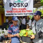 DMI Sulteng Suplai Kebutuhan Pokok Lima Dapur Umum di Parigi