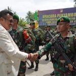 DPRD Sulteng Hadiri Upacara Penerimaan Purna Tugas Satgas Pamtas RI di Wilayah Utara Papua