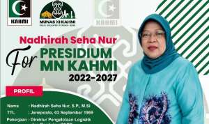 Nadhira Seha Bawa Visi Jadikan KAHMI Organisasi Modern dan Profesional