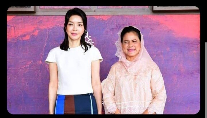 Foto Ibu Iriana Jokowi