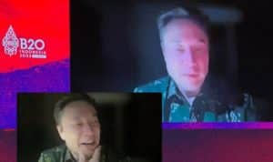 Hadir Virtual, Elon Musk Pakai Batik Bomba Khas Sulawesi Tengah di B20 Indonesia Summit