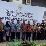 Waket III DPRD Sulteng Hadiri Sertijab Kepala BPK RI Sulteng