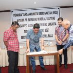 PT Tambang Mineral Sulteng Teken MoU dengan Artha Bumi Mining Jakarta