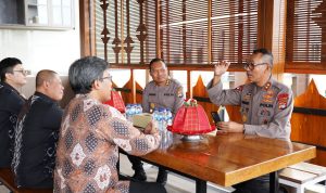 Pererat Silaturahmi, Kapolda Sulbar Terima Kunjungan Kepala Perwakilan BI