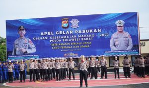 Operasi Keselamatan Marano 2023 di Sulbar Dimulai