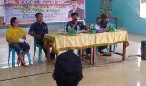 Huisman Brant Toripalu Jaring Aspirasi Warga Desa Ronta, Morut