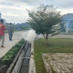 Cegah DBD di Lingkup Kodim 1427, Dinkes Pasangkayu Lakukan Fogging
