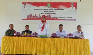 Wabup Herny Kunker di Duripoku, Ini Harapannya