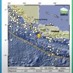 Gempa M5.2 Guncang Muara Binuangeun, Banten. Terasa Hingga Jakarta