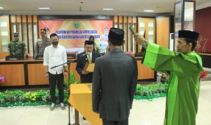Bupati Yaumil Lantik dan Ambil Sumpah Sekda Baru Pasangkayu