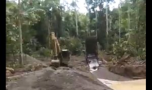 Dugaan Aktivitas PETI di Hutan Kalora, Poso