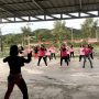 Srikandi Ganjar Gelar Senam Zumba Bareng Milenial di Sulteng