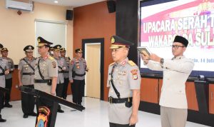 Brigjen Soeseno Noerhandoko Resmi Jabat Wakapolda Sulteng